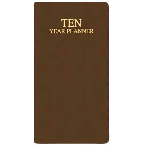 Custom 10 Year Reference Calendar w/ Canyon Cover - 2