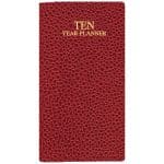 Custom 10 Year Reference Calendar w/ Cobblestone Cover - 3