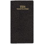 Custom 10 Year Reference Calendar w/ Cobblestone Cover - 5