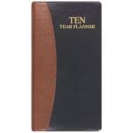 Custom 10 Year Reference Planner w/ Carriage Vinyl Cover - 3