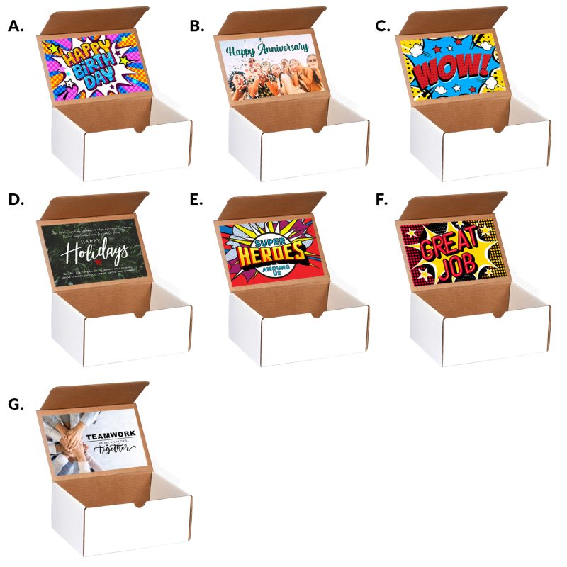 Custom 12 pack Sweet and Salty Snack Box with Label - 2