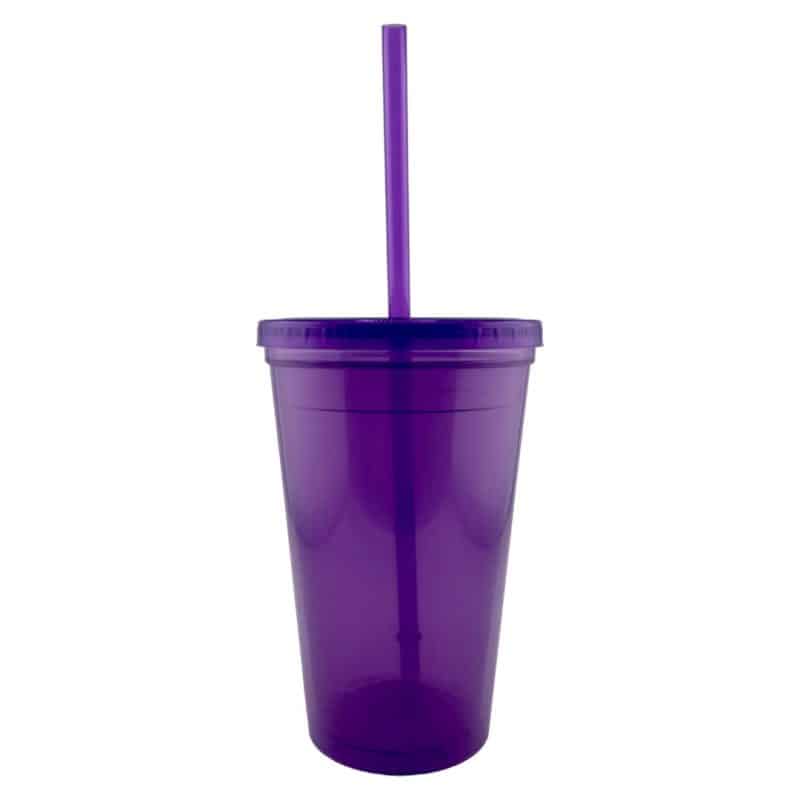 Custom 16 Oz. Double Wall Economy Tumbler - 6