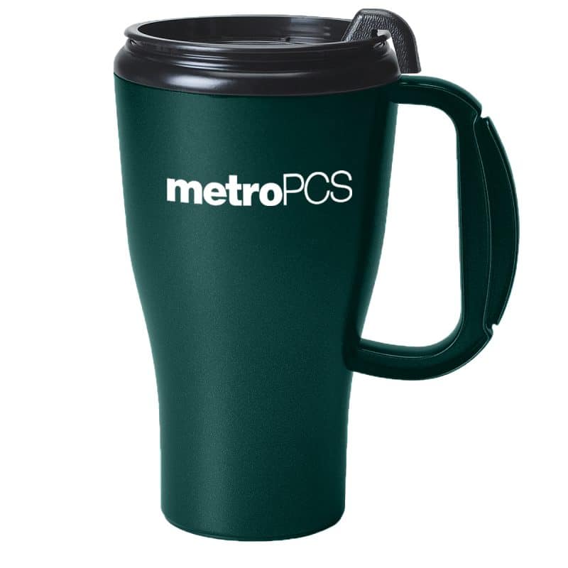 Custom 16 Oz. Omega Mug With Slider Lid - 7