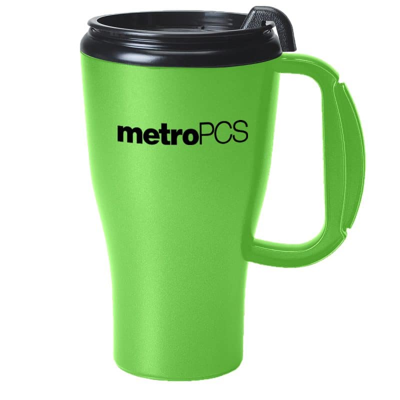 Custom 16 Oz. Omega Mug With Slider Lid - 9