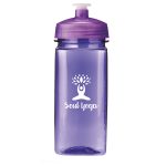 Custom 16 Oz. PolySure™ Squared Up Sports Water Bottle