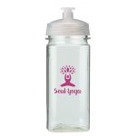 Custom 16 Oz. PolySure™ Squared Up Sports Water Bottle - 9