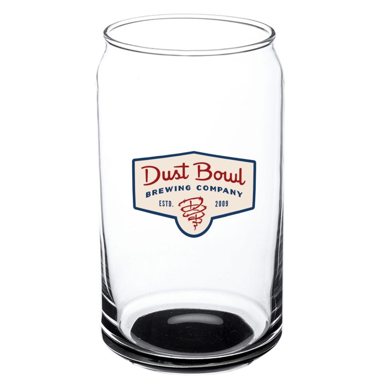 Custom 16 oz. ARC Can Shaped Beer Glasses - 2