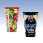Custom 16 oz-Reusable Clear Plastic Cups