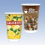 Custom 16 oz-Vx2® Matte Double Wall Insulated Paper Cups
