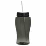 Custom 18 Oz. Pure-Poly Junior Sports Bottle w/Straw Lid - 9