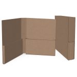 Custom 2-Pocket Portfolio Folder (9.75"x11.5"x1.875") - 9