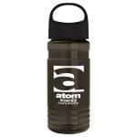 Custom 20 Oz. Transparent Sports Bottle w/Oval Crest Lid - 1