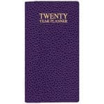 Custom 20 Year Reference Calendar w/ Cobblestone Cover - 2
