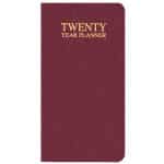 Custom 20 Year Reference Planner w/ Shimmer Cover - 2