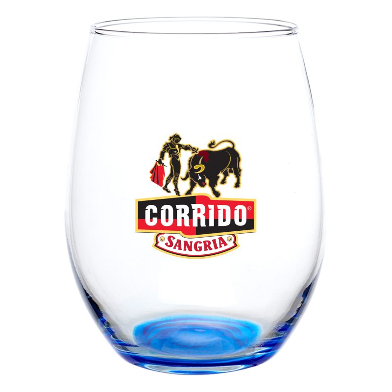 Custom 21 oz. ARC Stemless Wine Glasses - 3