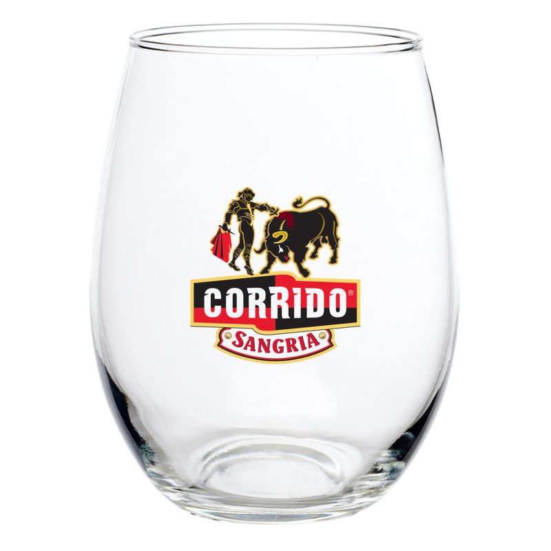 Custom 21 oz. ARC Stemless Wine Glasses - 4
