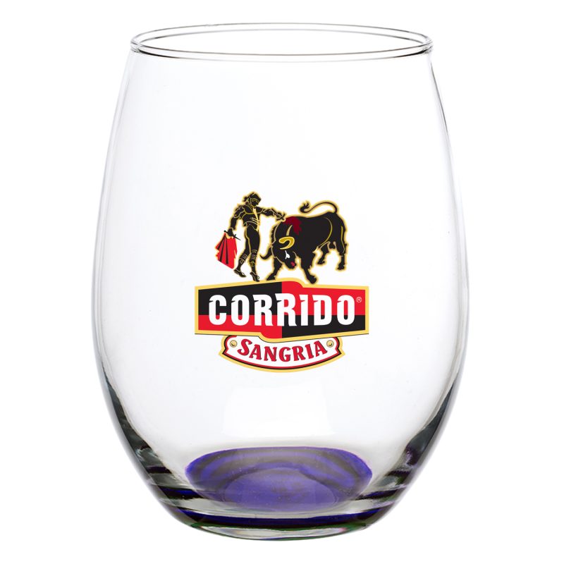 Custom 21 oz. ARC Stemless Wine Glasses - 7