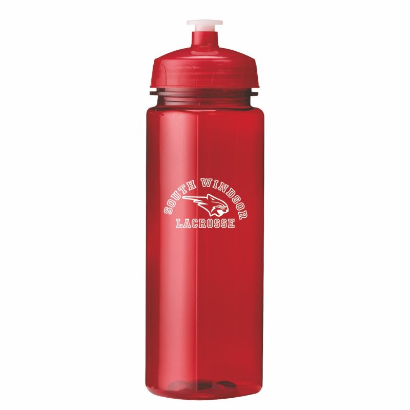Custom 24 Oz. PolySure™ Trinity Plastic Water Bottle - 2