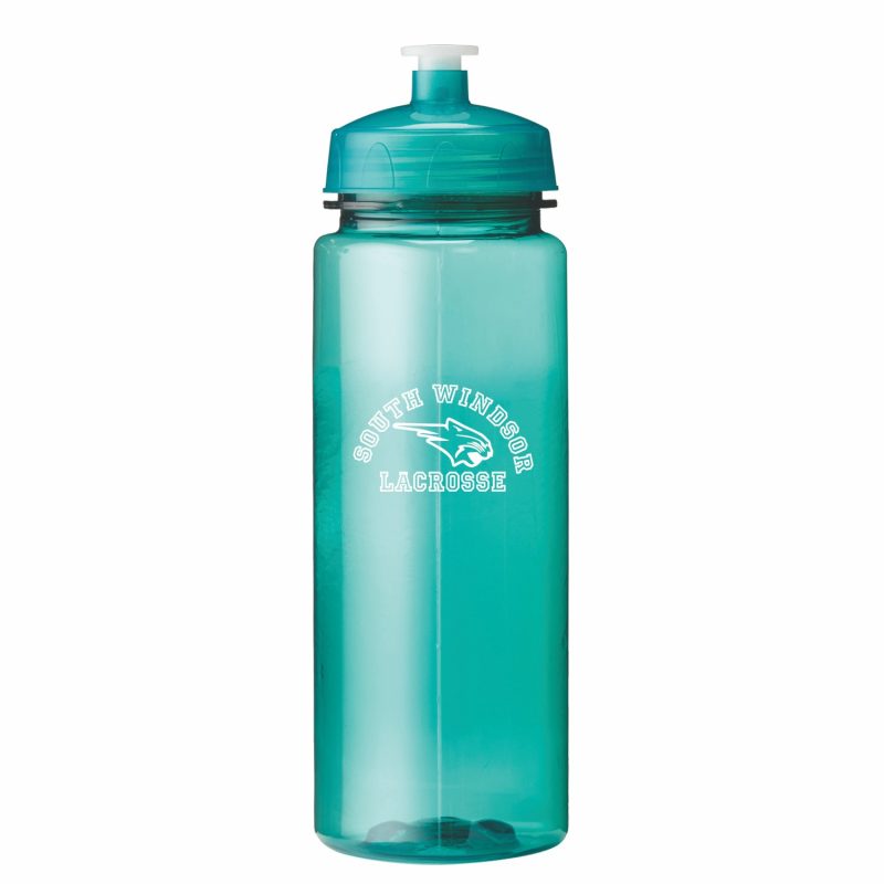 Custom 24 Oz. PolySure™ Trinity Plastic Water Bottle - 6