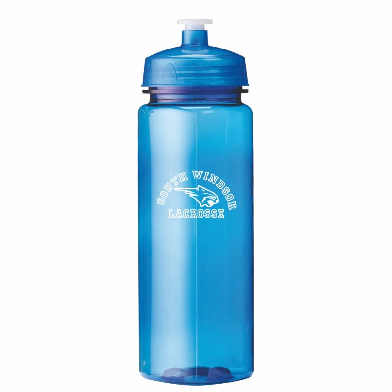 Custom 24 Oz. PolySure™ Trinity Plastic Water Bottle - 7