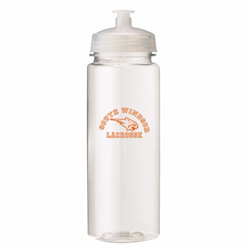 Custom 24 Oz. PolySure™ Trinity Plastic Water Bottle - 9