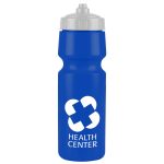 Custom 24 Oz. The Mighty Shot Sports Bottle w/Valve Lid - 1