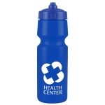 Custom 24 Oz. The Mighty Shot Sports Bottle w/Valve Lid - 2