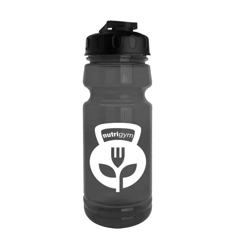 Custom 24 oz. UpCycle Sports bottle with USA Flip lid - 2