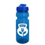 Custom 24 oz. UpCycle Sports bottle with USA Flip lid - 5