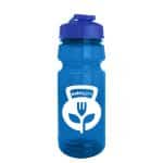 Custom 24 oz. UpCycle Sports bottle with USA Flip lid - 6