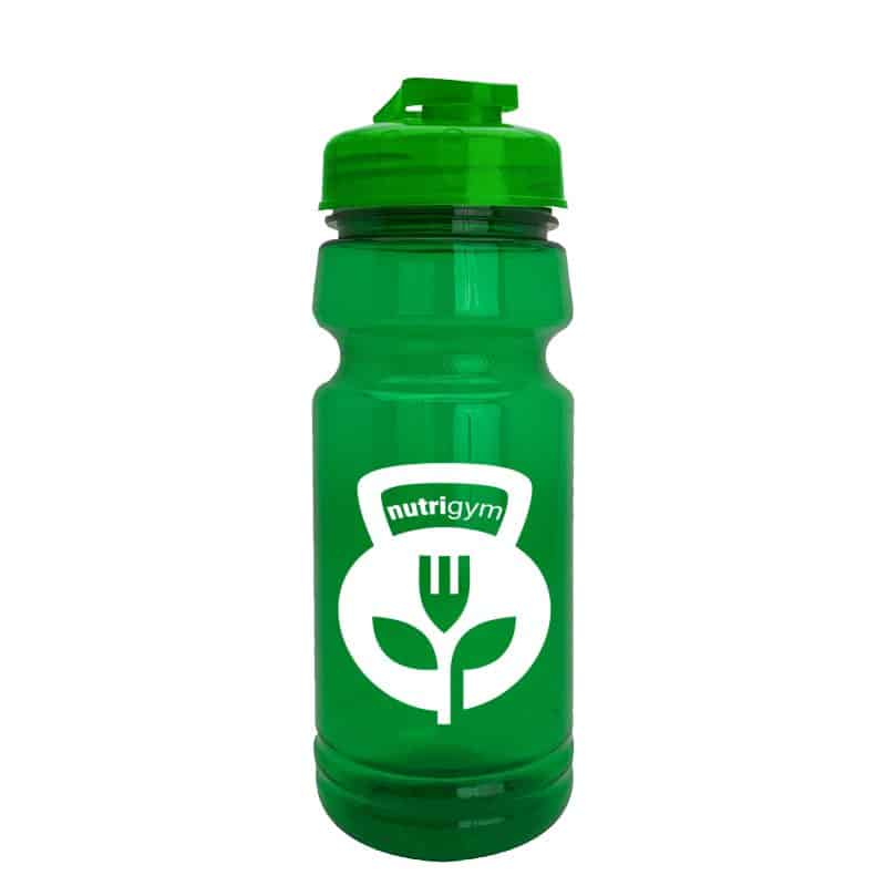 Custom 24 oz. UpCycle Sports bottle with USA Flip lid - 8