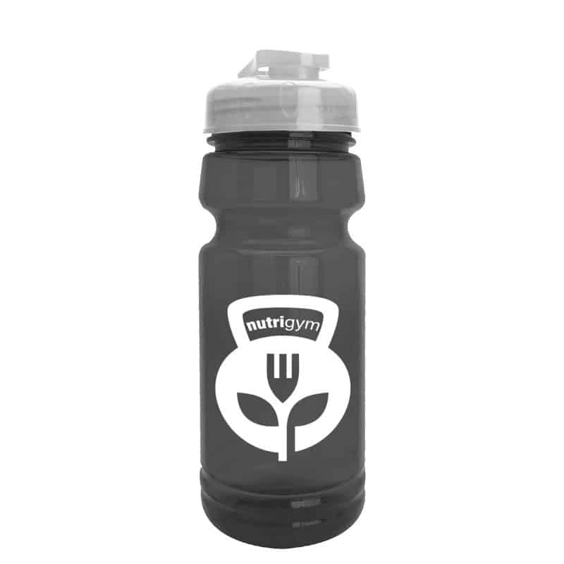 Custom 24 oz. UpCycle Sports bottle with USA Flip lid - 9