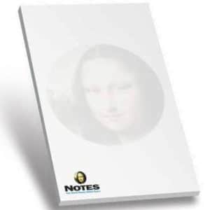 Custom 25-Sheet Non-Adhesive Scratch Pad (5 1/2"x8 1/2")