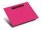 Custom 25-Sheet Stik-Withit® Adhesive Notepad w/ Bright Paper (3"x8")