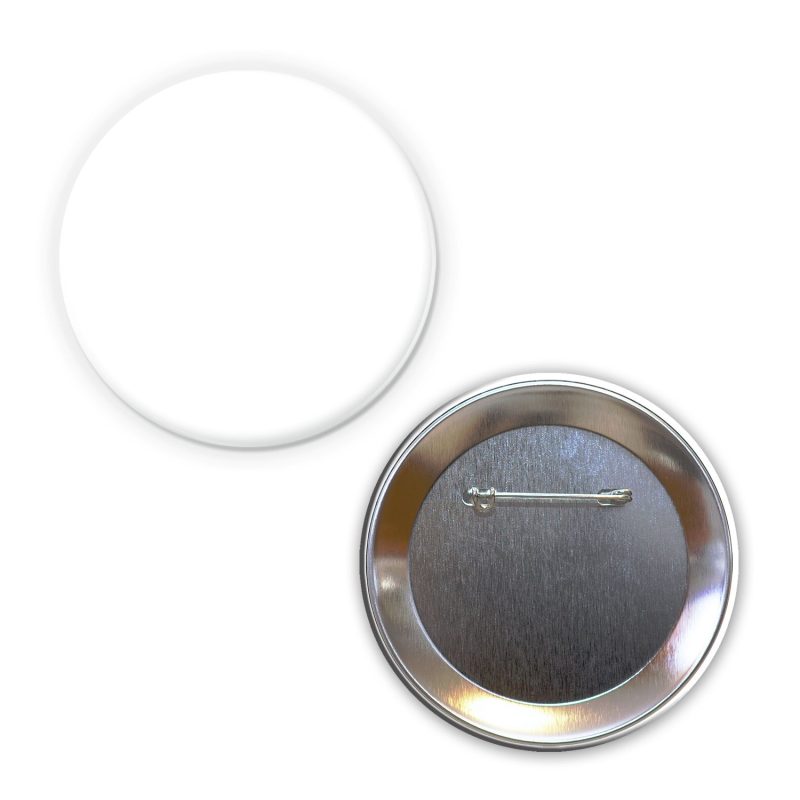 Custom 3 Diam Round Button w/ Pin - 1