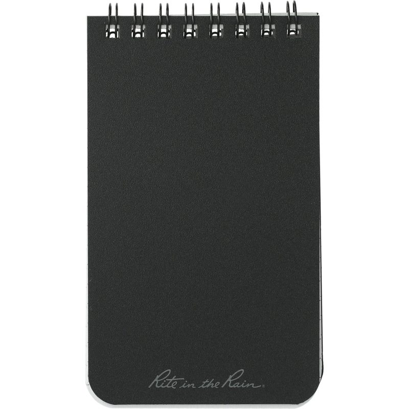 Custom 3'' x 5'' Rite in the Rain Top Spiral Notebook - 9
