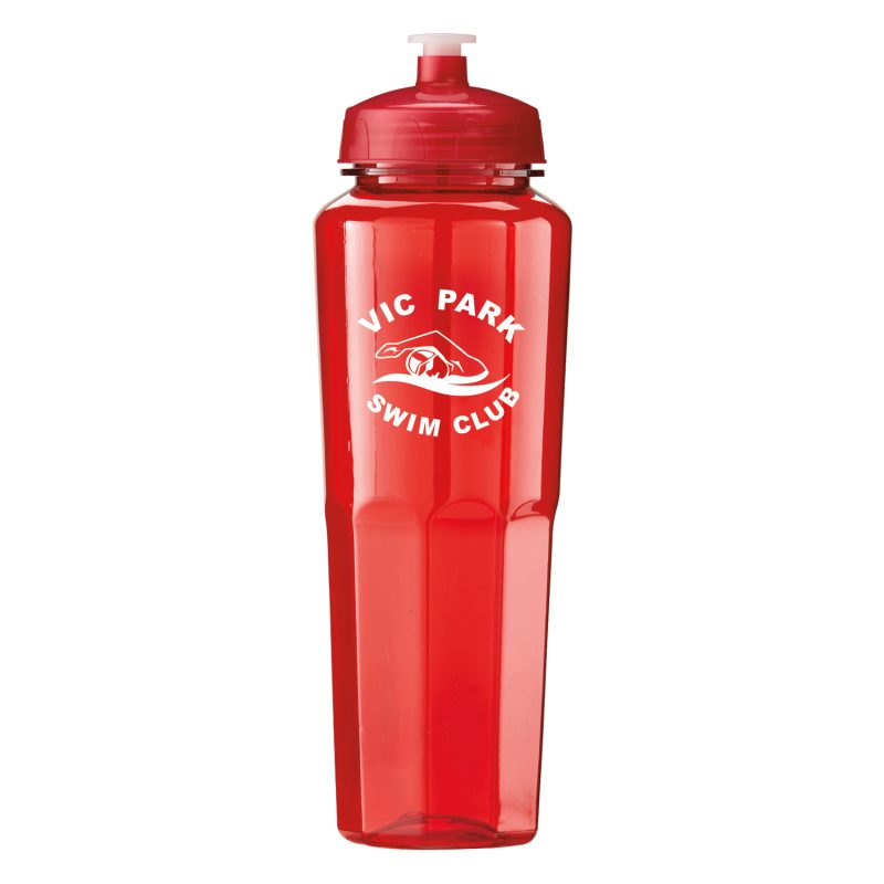 Custom 32 Oz. PolySure™ Retro Sports Water Bottle - 2