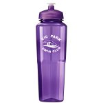 Custom 32 Oz. PolySure™ Retro Sports Water Bottle - 8