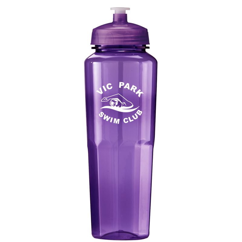 Custom 32 Oz. PolySure™ Retro Sports Water Bottle - 8