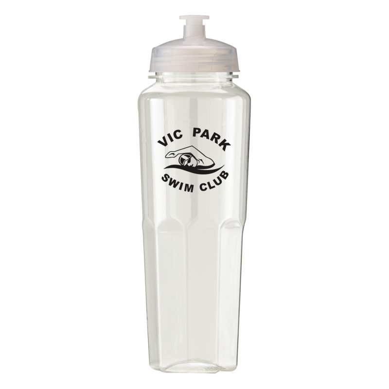 Custom 32 Oz. PolySure™ Retro Sports Water Bottle - 9