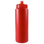 Custom 32 Oz. Sports Quart Bottle w/Push Pull Cap (White Or Frost) - 1