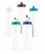 Custom 32 Oz. White Sports Bottle