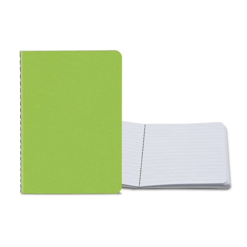 Custom 3.5" x 5" Senzabrite Stitched Commuter Journal - 2
