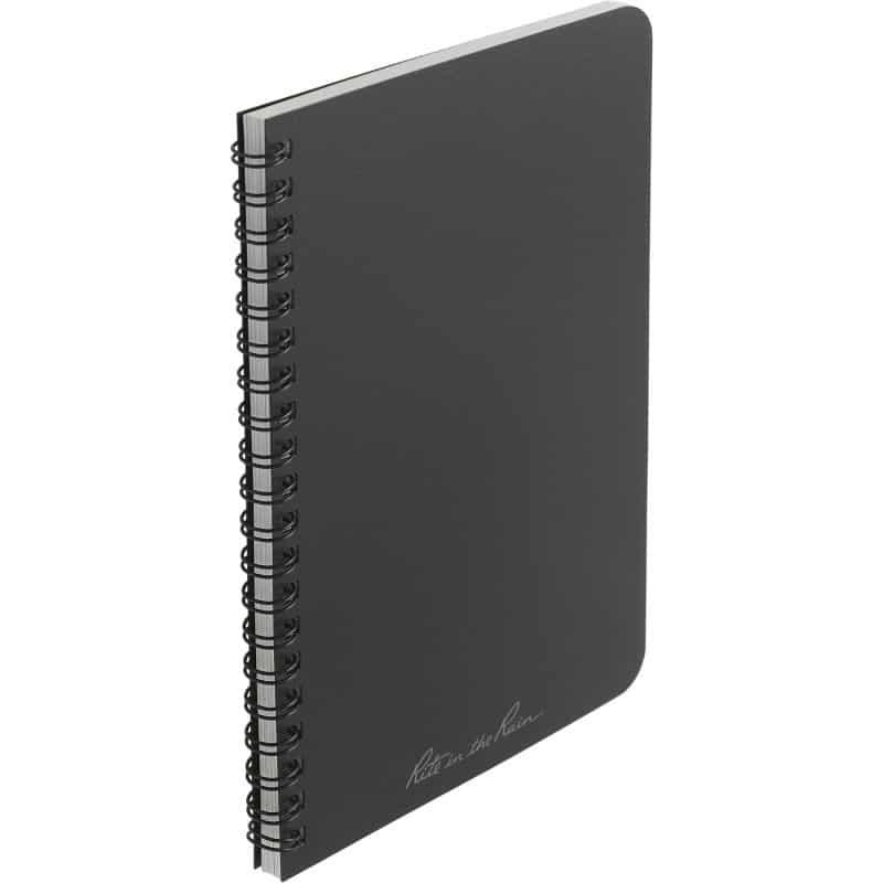 Custom 4.6'' x 7'' Rite in the Rain Side Spiral Notebook - 3