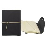 Custom 4.75" x 6.75" Leather Perfect Flap Book Bound Journal - 2