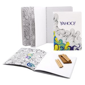 Custom 5" x 7" Coloring Commuter Stitched Journal