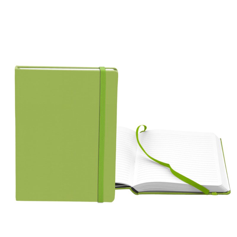 Custom 5" x 7" Everest Senzabrite Faux Leather Hardcover journal - 4