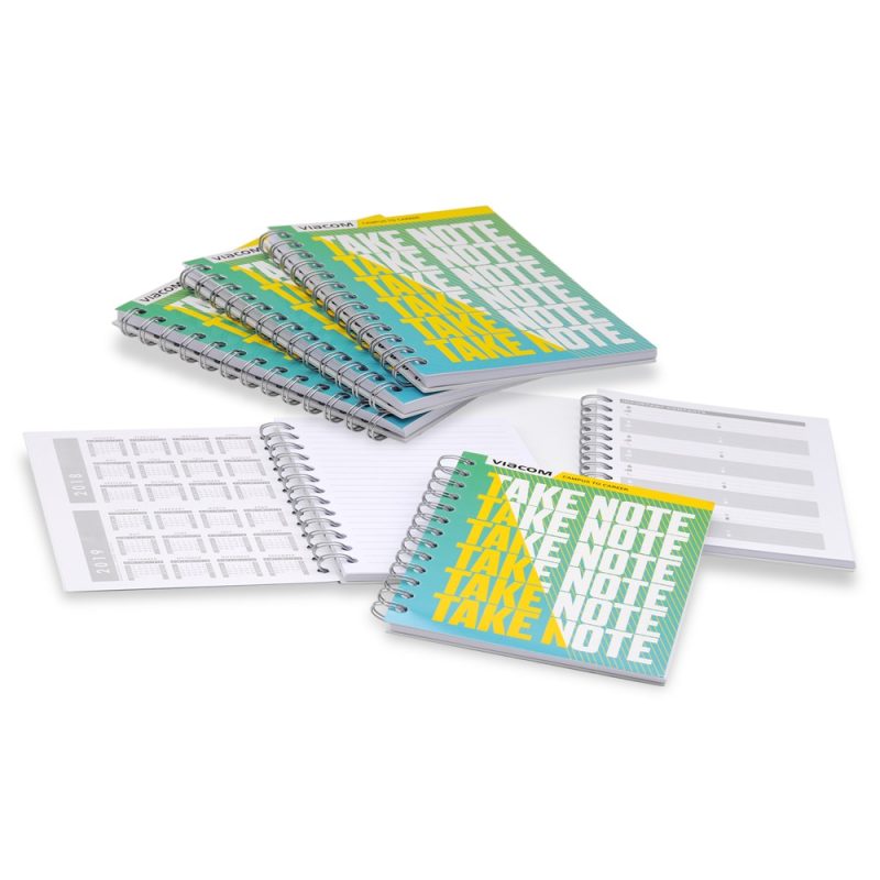 Custom 5" x 7" Full Color Value Spiral Journal - 3