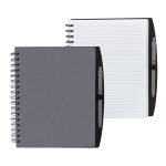 Custom 5" x 7" Spiral Journal with Pen - 4