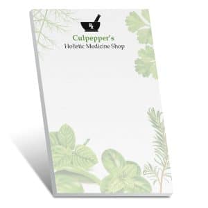 Custom 50 Sheet Stik Withit® Adhesive Notepad (5"x8")